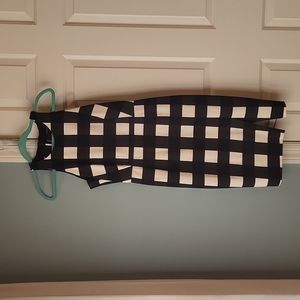 BR Gingham Sheath Dress
